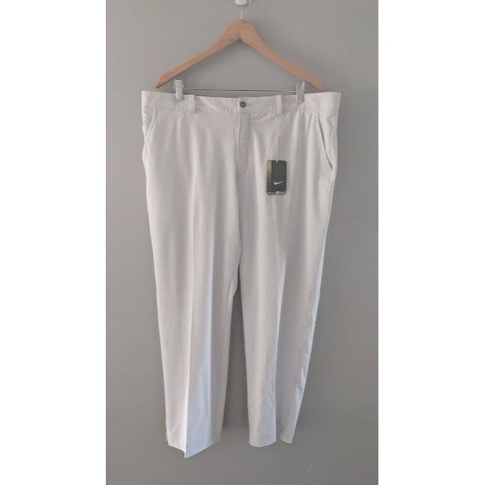 NOS Nike Golf Tour Performance Dri-FIT Pants Mens 40x30 White MSRP $85